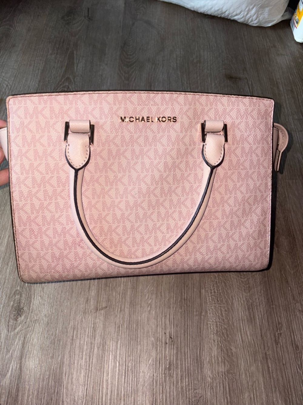 Michael Kors Blush Pink Signature Satchel